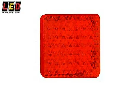 LED AUTOLAMPS LED Aizmugures Miglas Luktura Modulis 100x100mm 12-24V (1614-100FME)