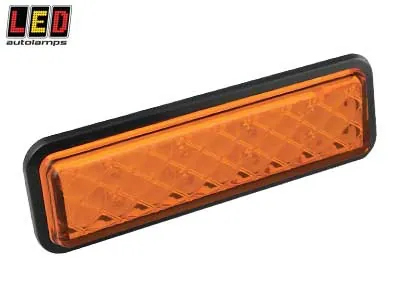 LED Autolamps LED Aizmugurējais Virziena Rādītājs - Kompakts, Iebūvējams, 12-24V
