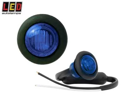 Led Autolamps Zilais LED Sānu Gabarīta Lukturis ar ECE un EMC, 12-24V, IP67