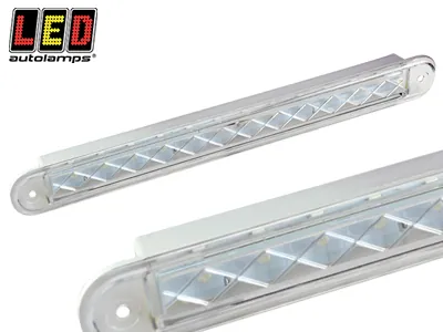 LED AUTOLAMPS Kompakts LED Aizmugures Lukturis 237mm, 12V, IP67 Aizsardzība, ECE Sertifikāts