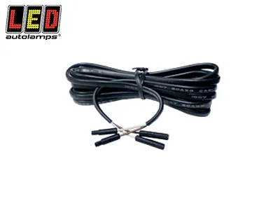 LED AUTOLAMPS Vadu savilce (2-pin) 4m - Savienojuma kabelis sānu gabarītu lukturiem
