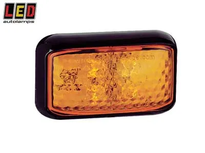 LED AUTOLAMPS LED Sānu Pagrieziena Lukturis - Kompakts un Triecienizturīgs, 12-24V