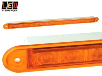 LED AUTOLAMPS LED Pakaļējais virziena rādītājs - Kompakts, 24V, ECE sertificēts