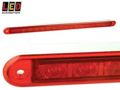 LED AUTOLAMPS Aizmugures Kombinētais Lukturis 24V, Plāna Konstrukcija, IP67 Ūdensizturīgs