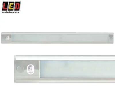 Led Autolamps LED Salona Apgaismojums (410x40mm) ar Skārienjutīgu Slēdzi, 24V, 700/500lm, Sudraba