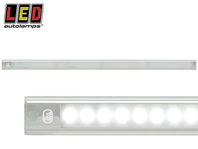 LED Autolamps 770mm Kvadrāta LED Salona Apgaismojums ar Pieskāriena Slēdzi, 24V, 1400/800lm, IP Klase