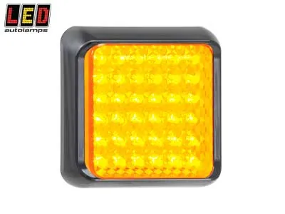 LED AUTOLAMPS 36 LED Aizmugurējais Pagrieziena Lukturis, 12-24V, IP67 Ūdensizturīgs