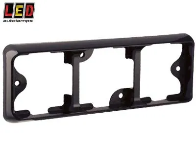 LED AUTOLAMPS Replacement Bracket - Melns Stiprinājums 80mm Lampām - Virsmas Montāžai