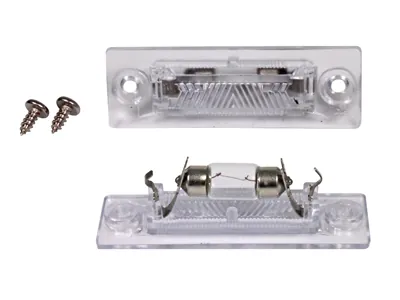 Numura zīmes apgaismojuma lukturis Skoda Superb, VW automodeļiem, 73x24mm, SV8.5 savienojums
