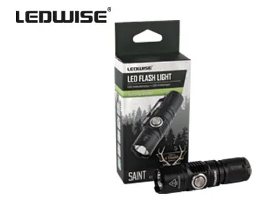 LEDWISE SAINT Kabatas Lukturis ar CREE XP-L LED 1000Lm un Magnētisko Stiprinājumu - Papildlukturi.lv