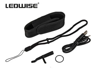 LEDWISE SAINT Kabatas Lukturis ar CREE XP-L LED 1000Lm un Magnētisko Stiprinājumu - Attēls 4