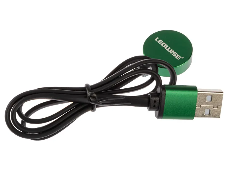 LEDWISE Uzlādes kabelis Legend 2 lukturim - Oriģinālais rezerves piederums ar 12 mēnešu garantiju