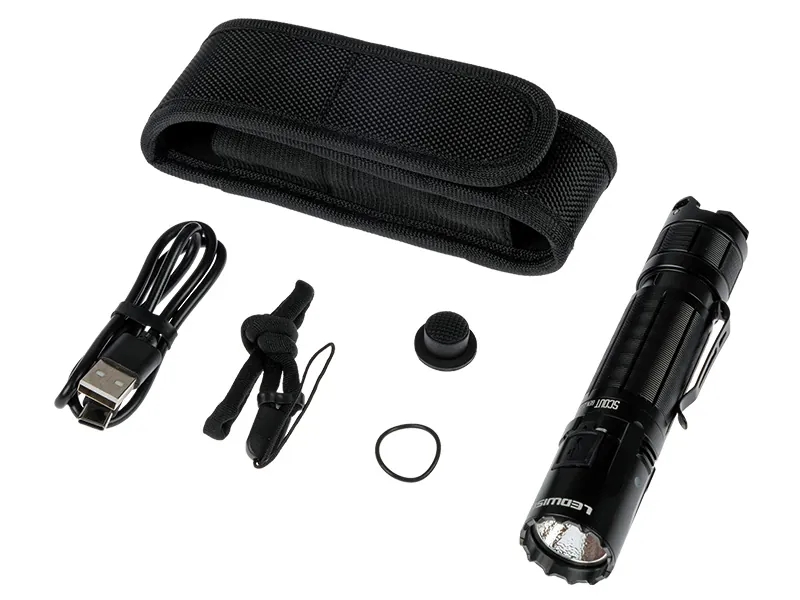 LEDWISE SCOUT GEN 2 Taktiskais LED lukturis ar 3300lm gaismas plūsmu un USB-C uzlādi - Attēls 4