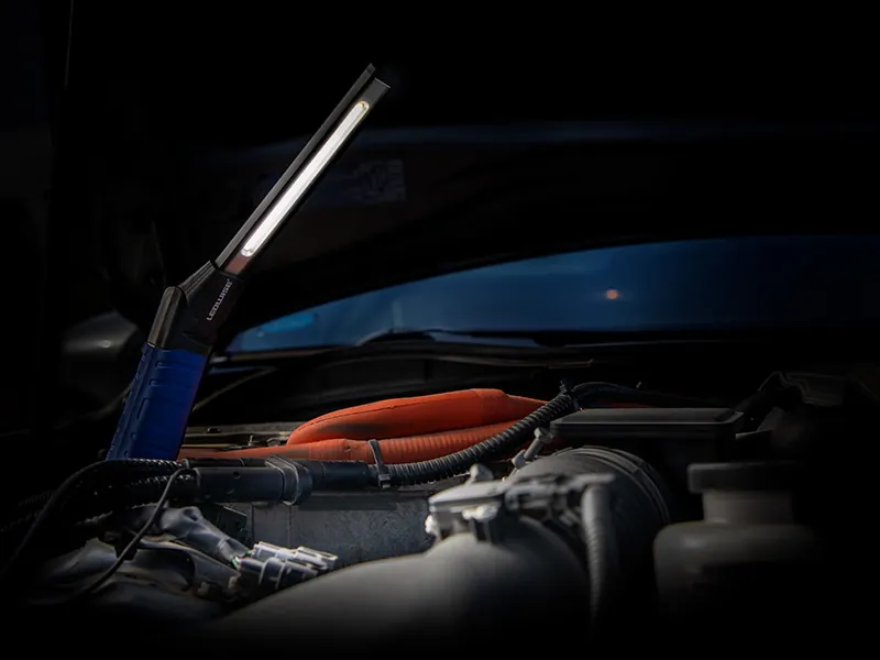 LEDWISE WORKLINE SLIM uzlādējamais darba lukturis ar USB-C un 620lm/130lm gaismas plūsmu - Attēls 7