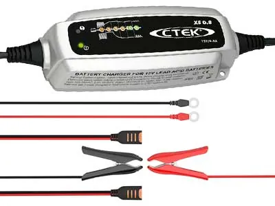Akumulatoru lādētāji 12V CTEK XS 0.8 automātiskais lādētājs IP65 - Attēls 2