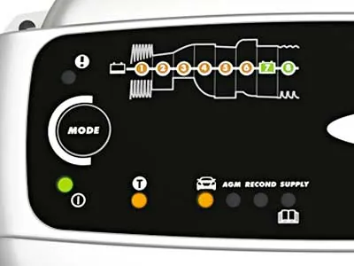 Akumulatoru lādētājs 12V MXS10 automātiskais IP65 20-200Ah - Attēls 3