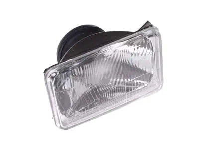 H4 Priekšējais lukturis ar gabarītlukturi - Universāla galvā luktura vienība 167x106mm