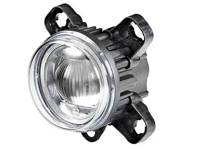 LED Priekšējais lukturis Ø90mm ar tālās gaismas, pozīcijas un dienas gaitas luktura funkciju, 12/24V, E1 3831