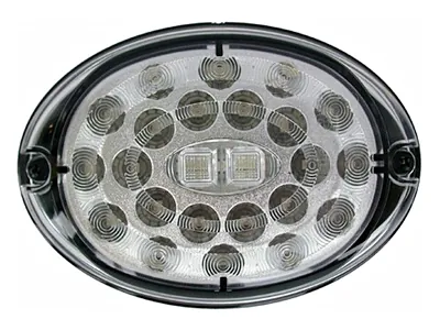 HELLA LED Aizmugures Lukturis - 24 LED, ECE Sertificēts, IP6K9K, 9-32V Spriegums