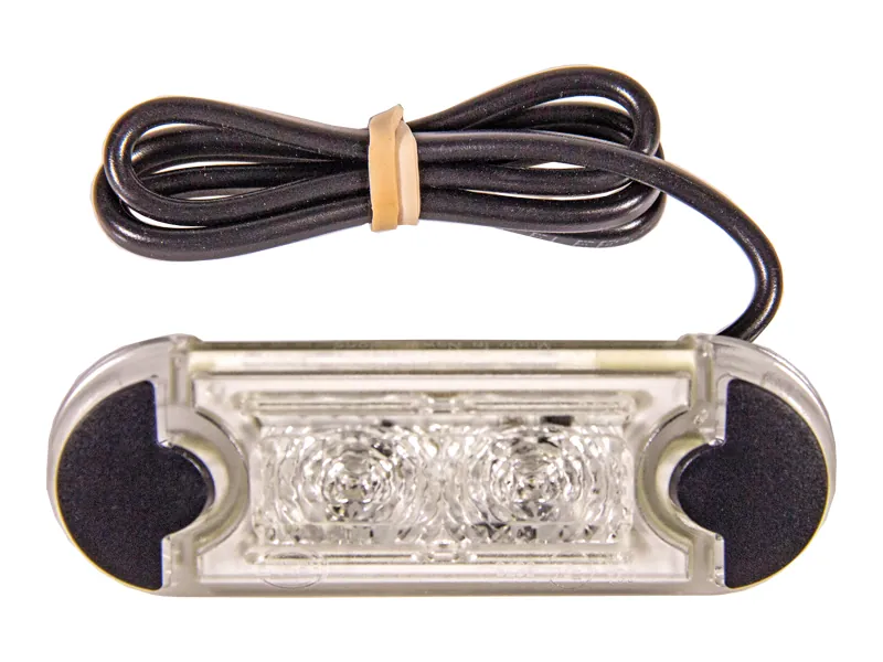 HELLA LED Sarkans Sānu Gabarīta Lukturis 0.5W Ar Iegremdētu Montāžu 12-24V ECE