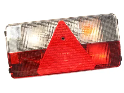 HELLA Piekabes aizmugurējais lukturis ar bremžu, atpakaļgaitas un numura apgaismojumu