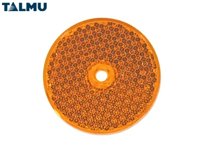 TALMU Dzeltens Atstarotājs Ø 68mm ar Līmējamo un Stiprināmo Caurumu
