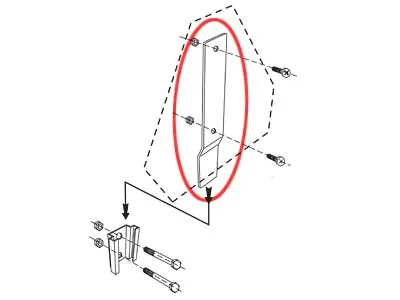 Universāls lēnas kustības plāksnes stiprinājums transportlīdzekļiem - Attēls 2