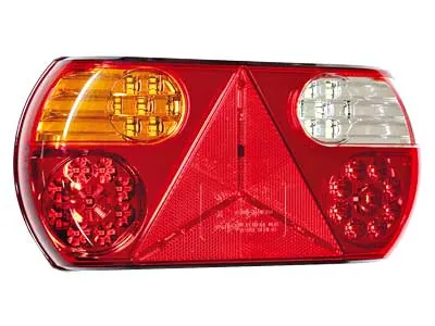 LED Kreisās Puses Kombinētais Aizmugures Lukturis Piekabēm ar IP67 Aizsardzību (12V)