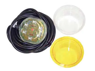 LED Modulis ar Lēcām 12/24V - Sānu Gabarītu Lukturis ar 5m Kabeli