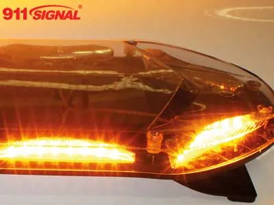 LED bākugunis panelis ar 34 mirgošanas režīmiem, oranža, 94W, IP67 - Attēls 2