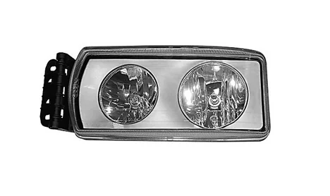 Iveco Stralis 03>, Eurocargo 04> priekšējais lukturis (KP) - Papildlukturi.lv