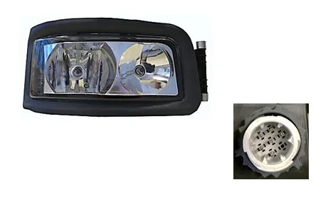 MAN TGA 00>07 priekšējais lukturis el.reg. (6 pin) (LP) - Papildlukturi.lv