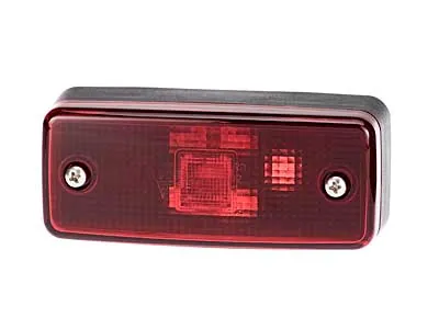 TALMU Sarkans Halogēnu Sānu Gabarītu Lukturis ar Atstarotāju - BA9s Savienojums