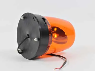 Britax Halogēna Bākuguns H1 - Dzintara Krāsas, 12/24V, ECE R65 Sertificēta, Trīs Skrūvju Stiprinājums - Attēls 2