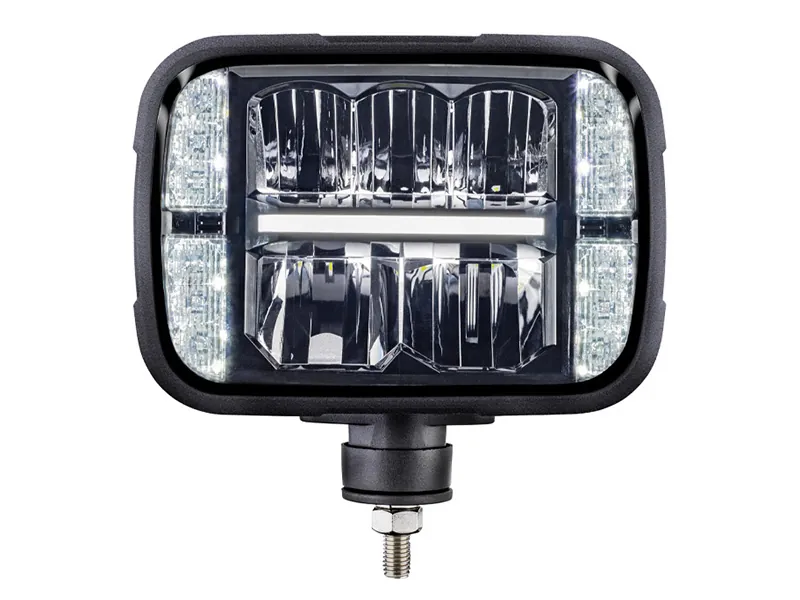 STRANDS ALASKA LED SNOW PLOW LAMP ar apsildāmu lēcu (9-32V, 6000K) - Papildlukturi.lv