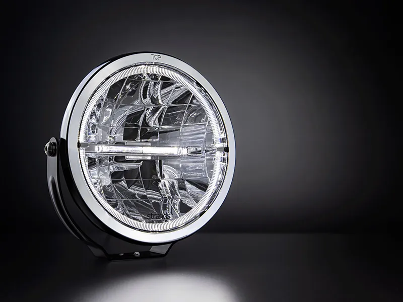 AMBASSADOR 9" LED auto papildlukturi tālās gaismas - Attēls 4