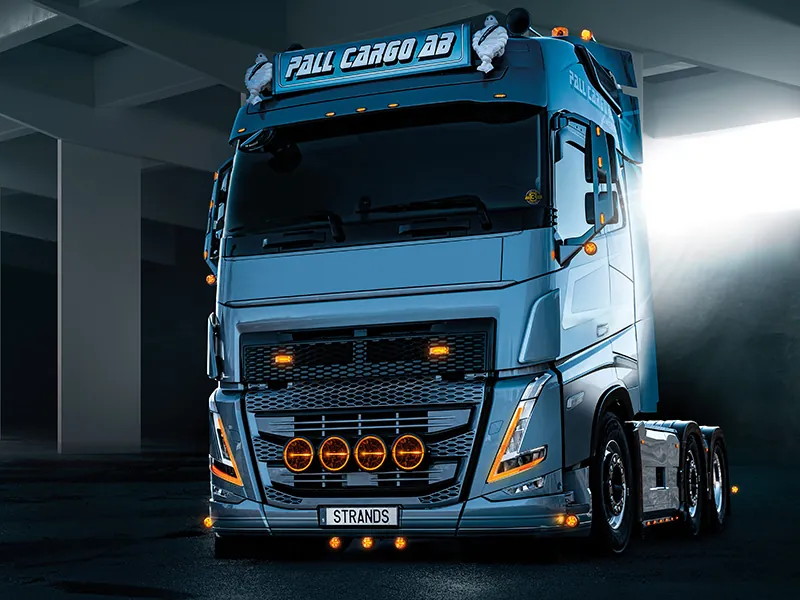 STRANDS AMBASSADOR DARK EDITION 9" LED Braukšanas Lukturis 5535lm 12-24V 6000K ECE R10 - Attēls 6