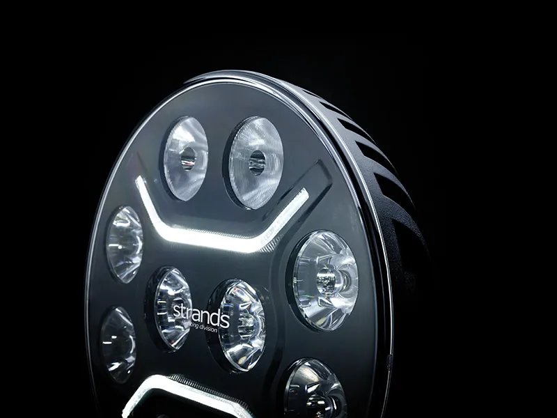 DARK KNIGHT INTENSE 9" LED papildlukturi - Attēls 5