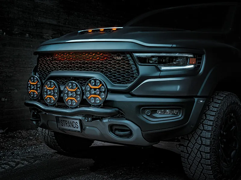 DARK KNIGHT INTENSE 9" LED papildlukturi - Attēls 6