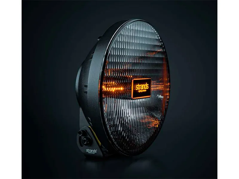 STRANDS IZE LED OG 9" Brauksanas Lukturis ar Dzintara/Baltu Pozīcijas Gaismu (12000lm, 12-36V, ECE R148/R149) - Attēls 2