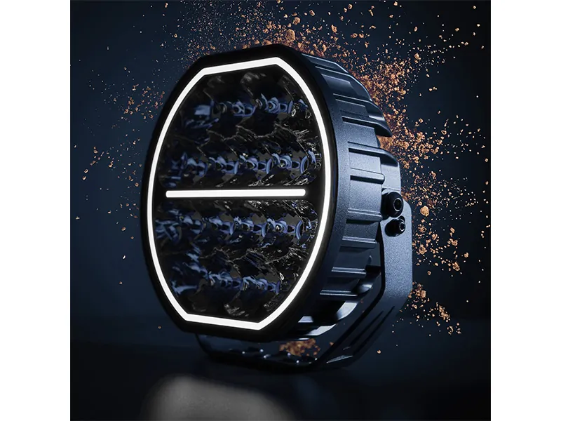 STRANDS BIG ENERGY DRIVING LED papildlukturis ar 13500lm spilgtumu, 444m attālumu un 10-32V darbības spriegumu - Attēls 2