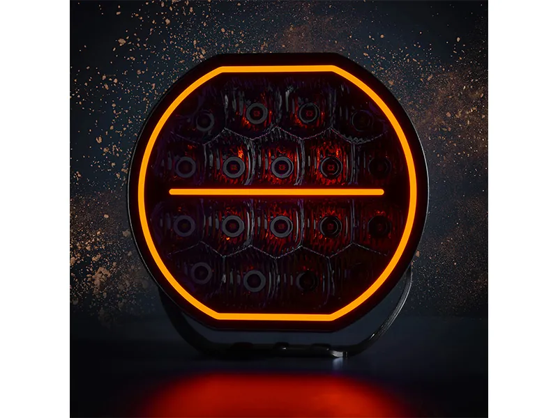 STRANDS BIG ENERGY DRIVING LED papildlukturis ar 13500lm spilgtumu, 444m attālumu un 10-32V darbības spriegumu - Attēls 4