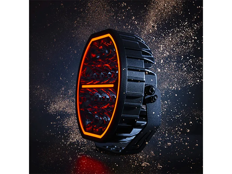 STRANDS BIG ENERGY DRIVING LED papildlukturis ar 13500lm spilgtumu, 444m attālumu un 10-32V darbības spriegumu - Attēls 5