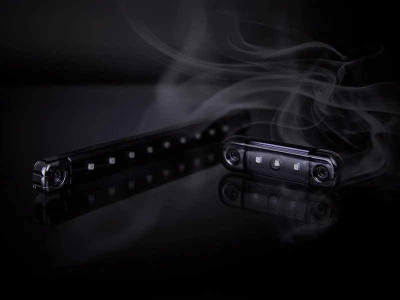 STRANDS DARK KNIGHT SLIM Pozīcijas Lukturis ar 3 LED, 12-24V, ECE R7 Sertificēts - Attēls 4