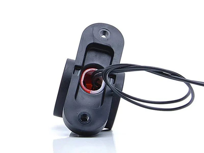 STRANDS Rubber Arm Straight LED Lukturis ar Trīskrāsu Funkciju (Balts/Oranžs/Sarkans) 12-24V ECE Sertificēts - Attēls 3