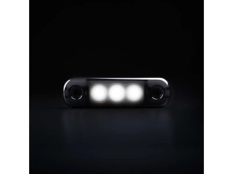 STRANDS DARK KNIGHT SUPER DARK SLIM Priekšējais pozīcijas lukturis, 10-32V, 5700K