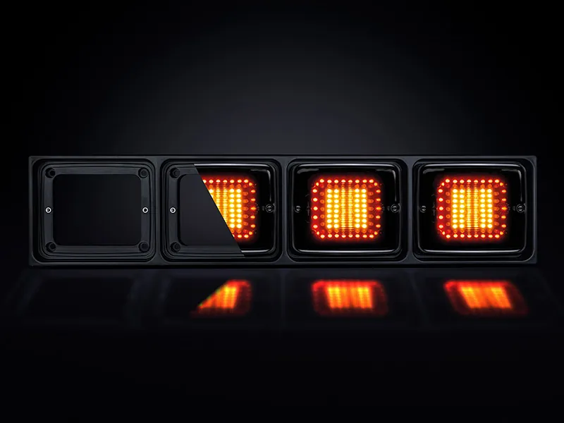 STRANDS IZE LED FRAME 4X SQUARE - Kvadrātveida LED Rāmja Modulis Profesionālam Apgaismojumam