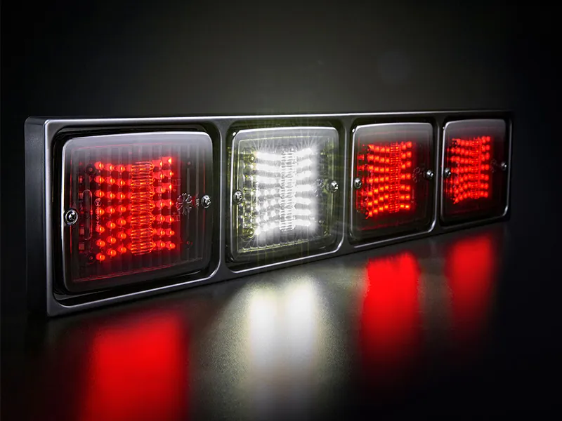 STRANDS IZE LED FRAME 4X SQUARE - Kvadrātveida LED Rāmja Modulis Profesionālam Apgaismojumam - Attēls 2