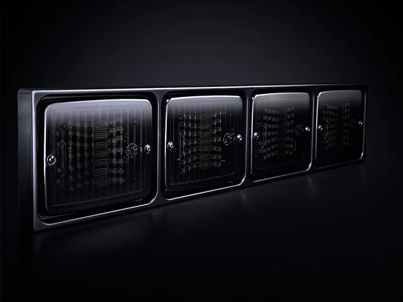 STRANDS IZE LED FRAME 4X SQUARE - Kvadrātveida LED Rāmja Modulis Profesionālam Apgaismojumam - Attēls 3