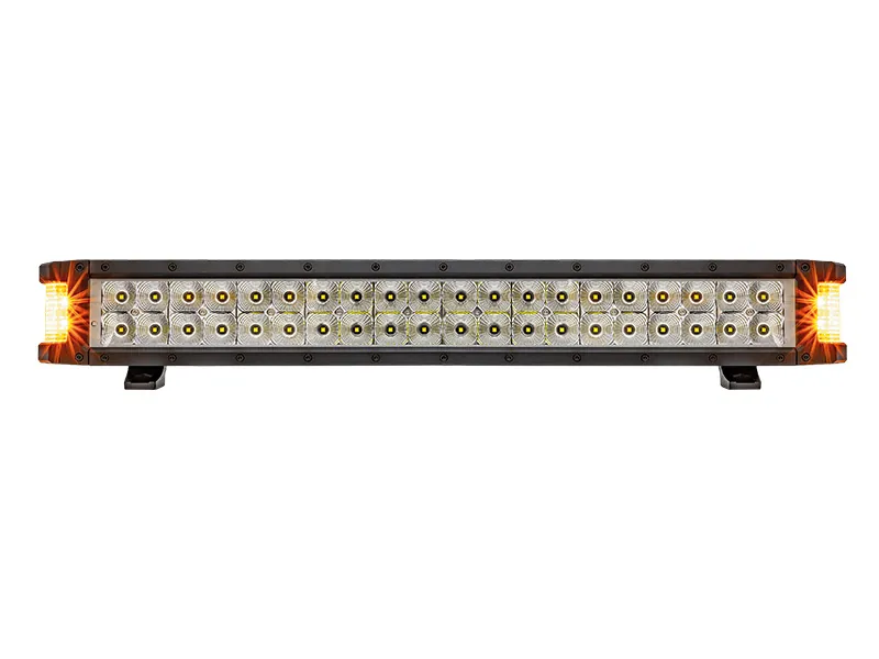 STRANDS YETI Side Shooter LED Bar 24" - 12320lm Darba Lukturis ar Brīdinājuma Funkciju, 9-32V, ECE R10